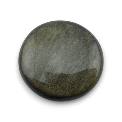 Gold obsidian cabochon dia. 26 mm no 58 Gold obsidian cabochon dia. 26 mm no 58