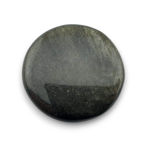 Obsydian złoty kaboszon fi 27 mm nr 44 Obsydian złoty kaboszon fi 27 mm nr 44