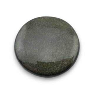 Obsidian gold cabochon fi 29 mm no 28