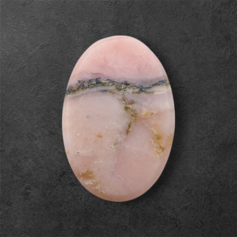 Pink opal cabochon 24x16 mm no 110 Pink opal cabochon 24x16 mm no 110