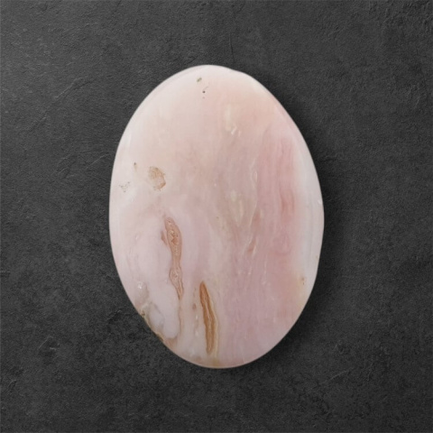 Pink opal cabochon 25x18 mm no 81 Pink opal cabochon 25x18 mm no 81