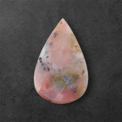 Pink opal cabochon 30x18 mm no 101 Pink opal cabochon 30x18 mm no 101