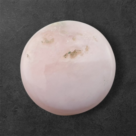 Pink opal cabochon dia. 23 mm no 71 Pink opal cabochon dia. 23 mm no 71