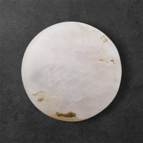 Pink opal cabochon dia. 23 mm no 71 Pink opal cabochon dia. 23 mm no 71