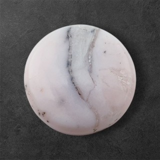 Opal pink cabochon fi 25 mm no 56