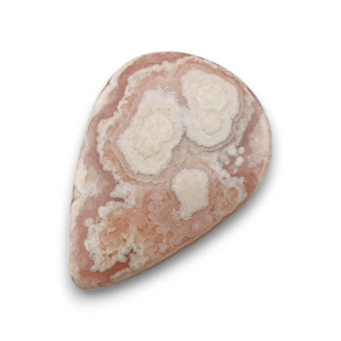 Rhodochrosite cabochon 31x22 mm no. 100 Rhodochrosite cabochon 31x22 mm no. 100