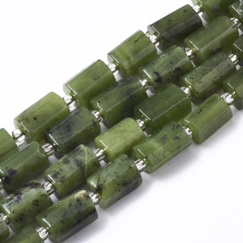 Serpentinite irregular cylinder 8-12 mm 2 pcs Serpentinite irregular cylinder 8-12 mm 2 pcs