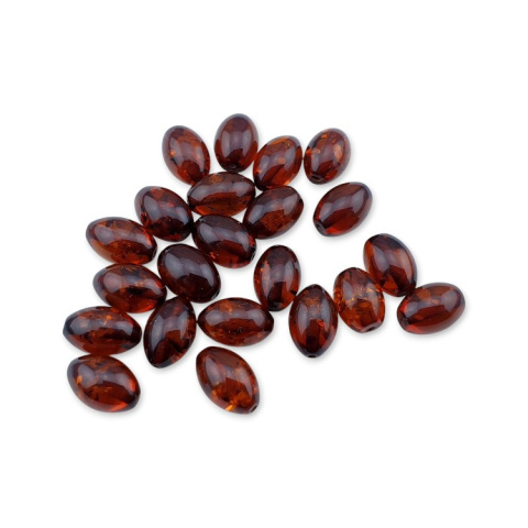 Bursztyn bałtycki koralik owal 11x8 mm 1 szt Bursztyn bałtycki koralik owal 11x8 mm 1 szt