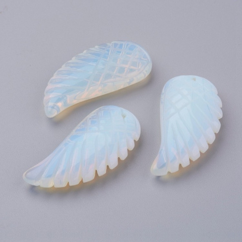 Opalite sash with hole 36x17 mm 1 pc Opalite sash with hole 36x17 mm 1 pc