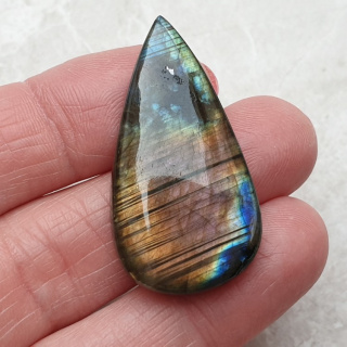 Labradorite cabochon 28x20 mm no. B83