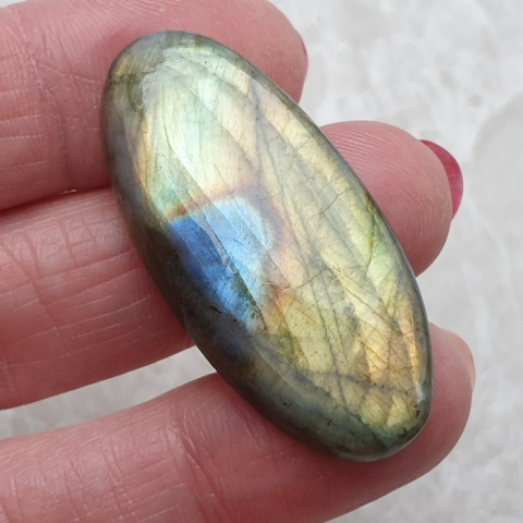 Labradorite cabochon 34x22 mm no. B141 Labradorite cabochon 34x22 mm no. B141