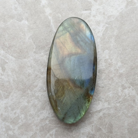 Labradorite cabochon 34x22 mm no. B141 Labradorite cabochon 34x22 mm no. B141