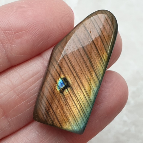 Labradorite cabochon 35x16 mm no B130 Labradorite cabochon 35x16 mm no B130