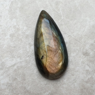 Labradorite cabochon 35x17 mm no. B100