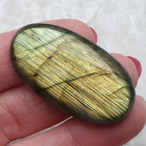 Labradorite cabochon 41x23 mm no B70 Labradorite cabochon 41x23 mm no B70
