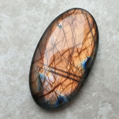 Labradorite cabochon 44x24 mm no B139 Labradorite cabochon 44x24 mm no B139