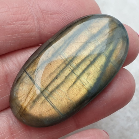 Labradorite cabochon 45x24 mm no B82 Labradorite cabochon 45x24 mm no B82