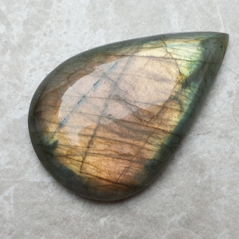 Labradorite cabochon 45x29 mm no. B94 Labradorite cabochon 45x29 mm no. B94