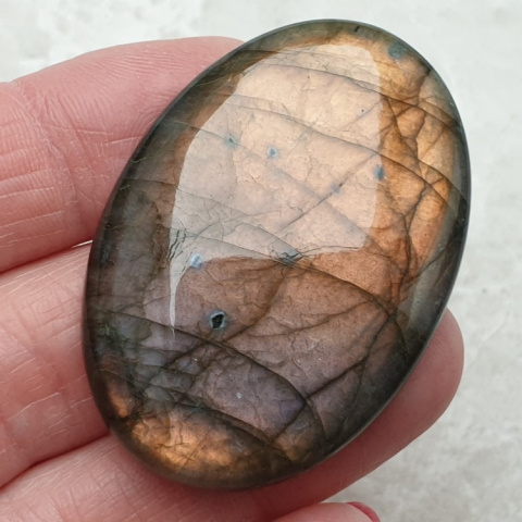Labradorite cabochon 45x32 mm no B78 Labradorite cabochon 45x32 mm no B78