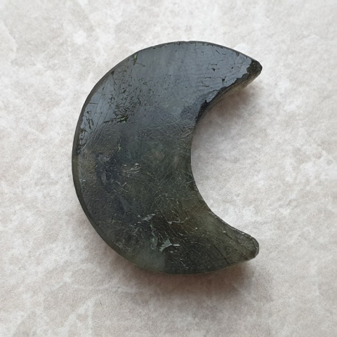 Labradorite cabochon moon 27x22 mm no 244 Labradorite cabochon moon 27x22 mm no 244