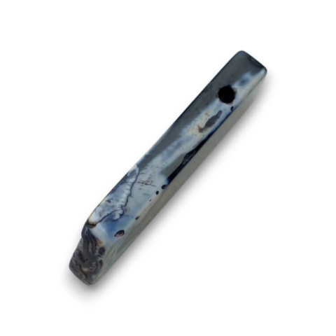 Agate fire icicle 34x11 mm no 140 Agate fire icicle 34x11 mm no 140