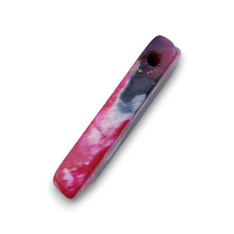 Agate fire icicle 34x11 mm no 182 Agate fire icicle 34x11 mm no 182