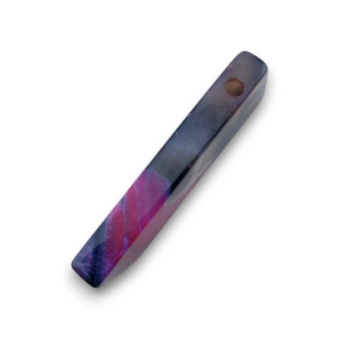 Agate fire icicle 35x11 mm no 187 Agate fire icicle 35x11 mm no 187