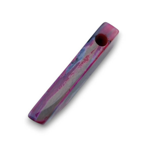 Agate fire icicle 35x12 mm no 167 Agate fire icicle 35x12 mm no 167