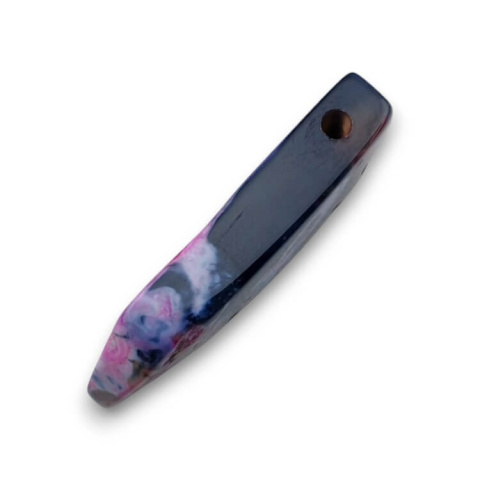 Agate fire icicle 35x12 mm no 178 Agate fire icicle 35x12 mm no 178