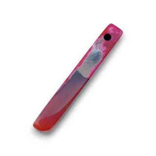 Agate fire icicle 39x12 mm no 172