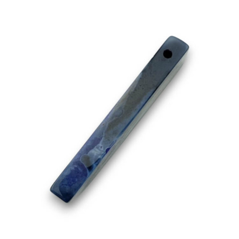 Agate fire icicle 46x12 mm no 136 Agate fire icicle 46x12 mm no 136