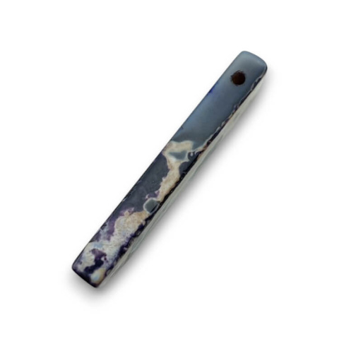 Agate fire icicle 46x12 mm no 139 Agate fire icicle 46x12 mm no 139