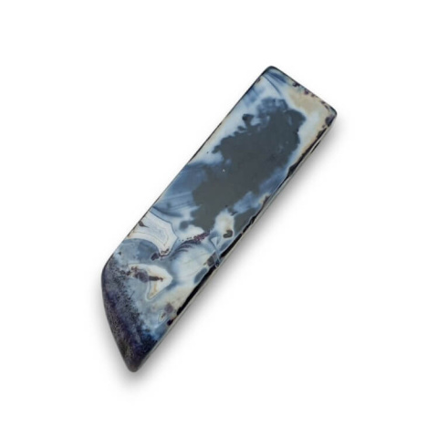 Agate fire icicle 46x12 mm no 153 Agate fire icicle 46x12 mm no 153