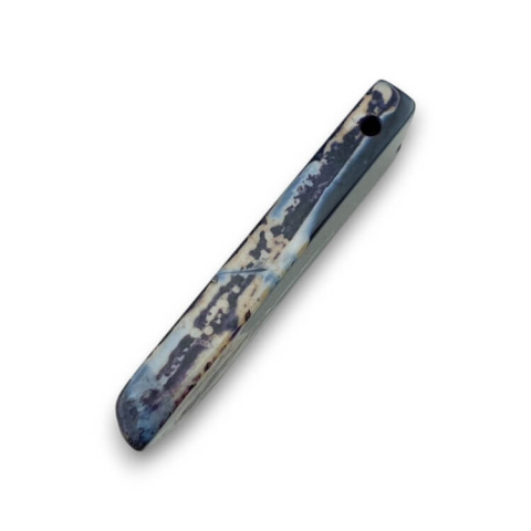 Agate fire icicle 46x12 mm no 153 Agate fire icicle 46x12 mm no 153