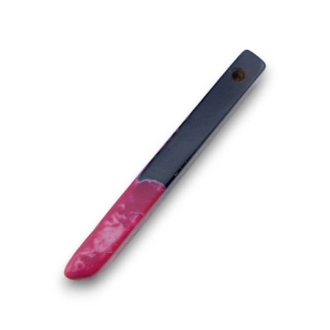 Agate fire icicle 48x11 mm no 168 Agate fire icicle 48x11 mm no 168