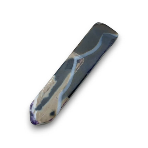 Agate fire icicle 55x12 mm no 137 Agate fire icicle 55x12 mm no 137