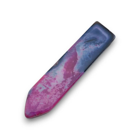Agate fire icicle 55x13 mm no. 163 Agate fire icicle 55x13 mm no. 163