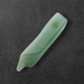 Green aventurine icicle 28x11 mm no 142