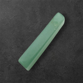 Green aventurine icicle 37x10 mm no 124