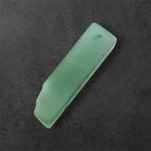 Aventurine green icicle 37x10 mm No 128 Aventurine green icicle 37x10 mm No 128