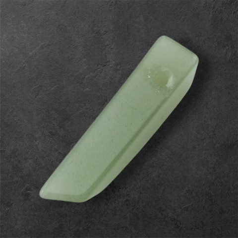 Aventurine green icicle 37x10 mm No 134 Aventurine green icicle 37x10 mm No 134