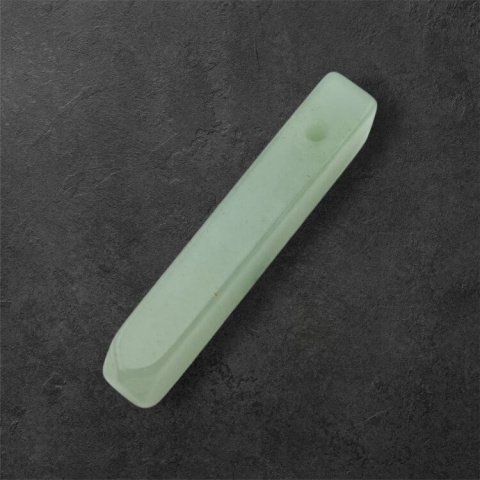 Awenturyn zielony sopel 39x10 mm nr 122 Awenturyn zielony sopel 39x10 mm nr 122