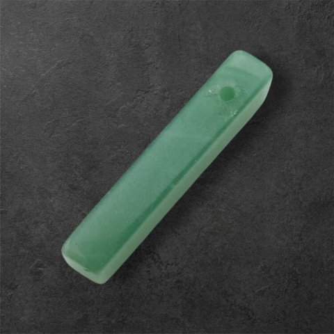 Aventurine green icicle 39x11 mm No 117 Aventurine green icicle 39x11 mm No 117