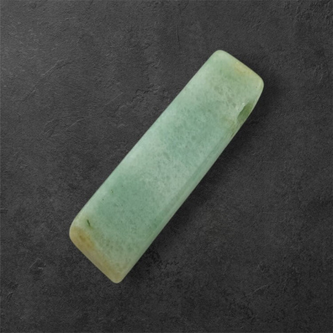 Green aventurine icicle 40x11 mm No 135 Green aventurine icicle 40x11 mm No 135