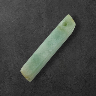 Green aventurine icicle 40x11 mm No 135