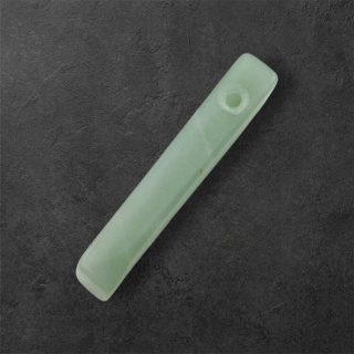 Green aventurine icicle 41x10 mm no 123