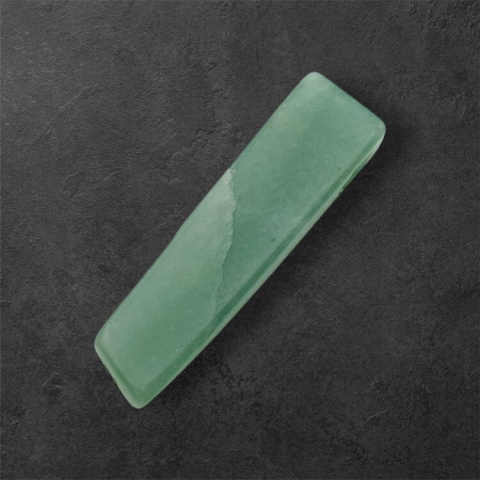Green aventurine icicle 42x12 mm no 112 Green aventurine icicle 42x12 mm no 112