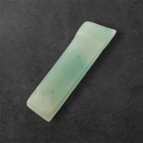 Green aventurine icicle 42x12 mm No 129 Green aventurine icicle 42x12 mm No 129