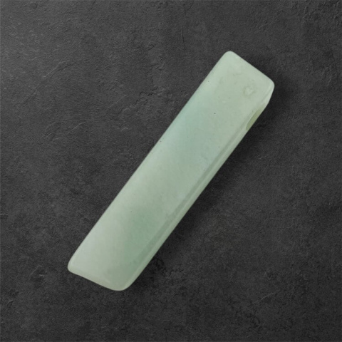 Aventurine green icicle 43x10 mm No 118 Aventurine green icicle 43x10 mm No 118