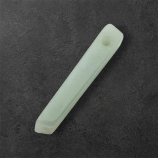 Green aventurine icicle 43x10 mm No 118